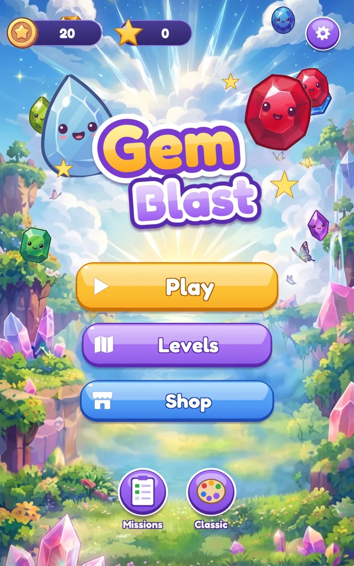 Home screen