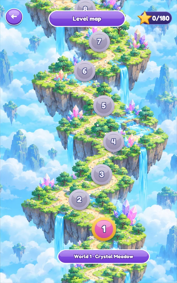 Level map